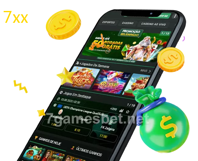 Baixe o aplicativo 7xx para jogar a qualquer momento